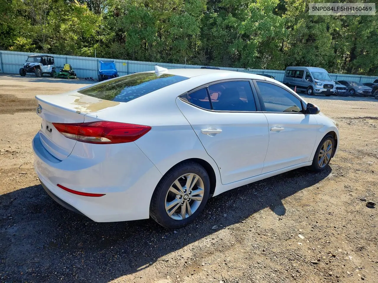 2017 HYUNDAI ELANTRA VIN 5NPD84LF5HH160469 — фото 3
