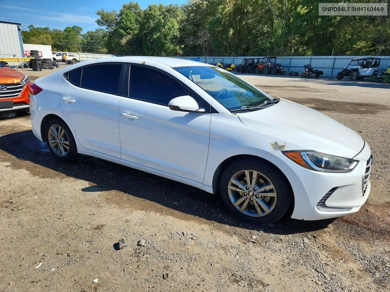 2017 HYUNDAI ELANTRA VIN 5NPD84LF5HH160469 — фото 4