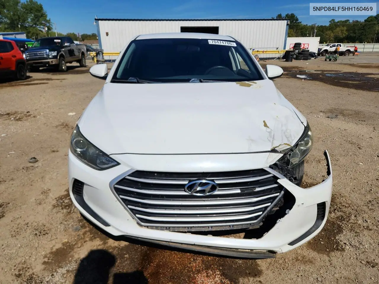 2017 HYUNDAI ELANTRA VIN 5NPD84LF5HH160469 — фото 5