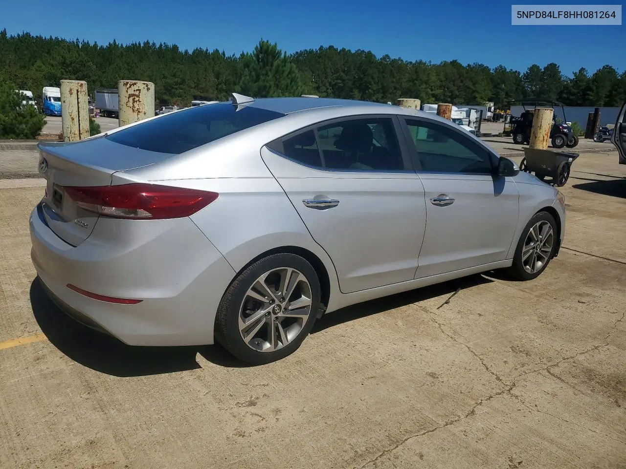 2017 HYUNDAI ELANTRA VIN 5NPD84LF8HH081264 — фото 3
