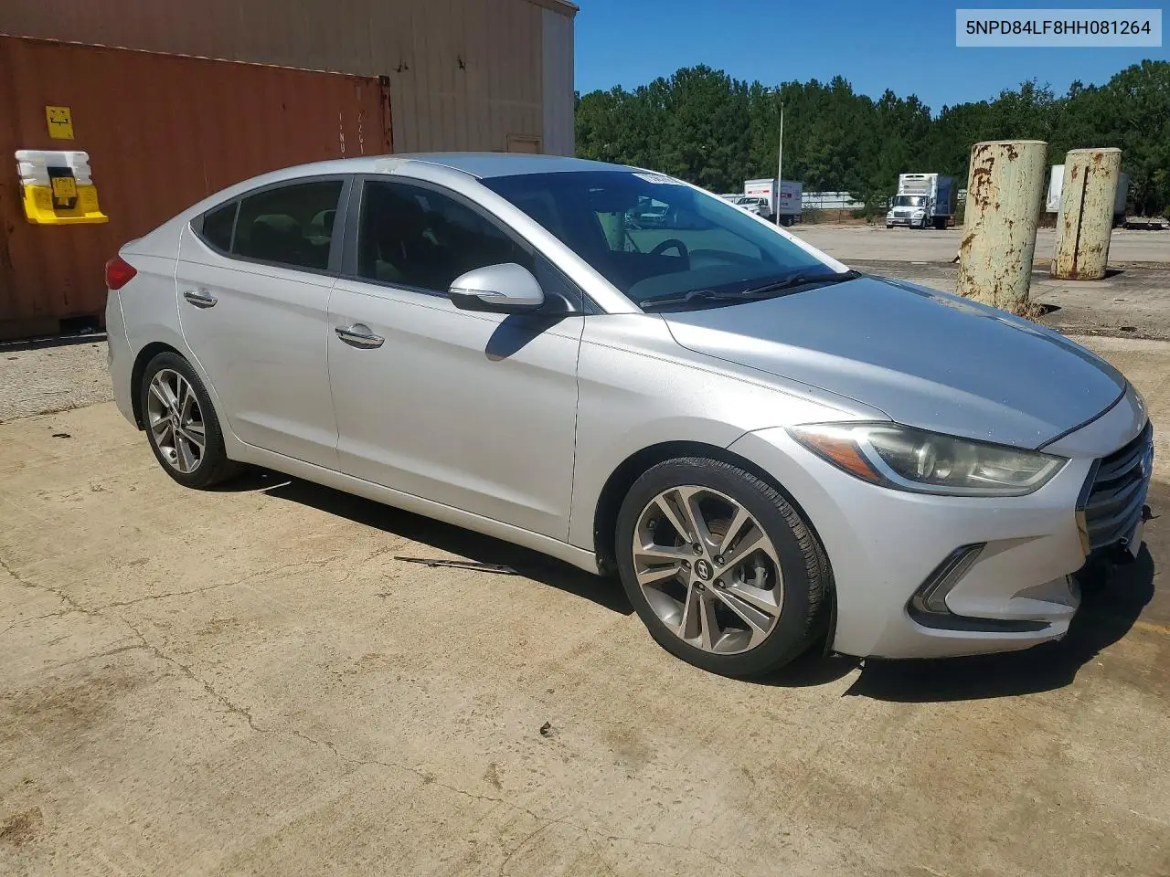 2017 HYUNDAI ELANTRA VIN 5NPD84LF8HH081264 — фото 4