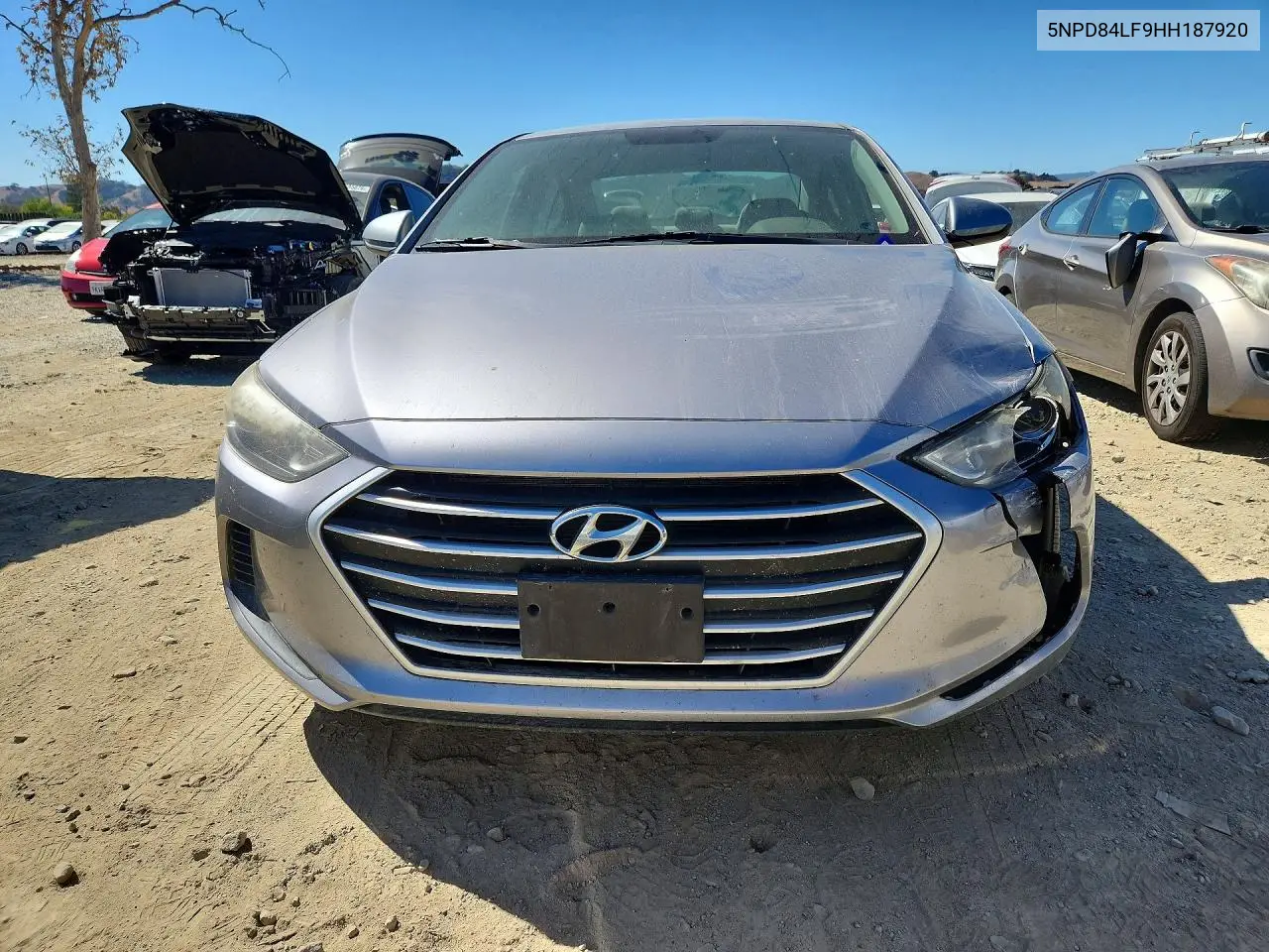 2017 HYUNDAI ELANTRA VIN 5NPD84LF9HH187920 — фото 5