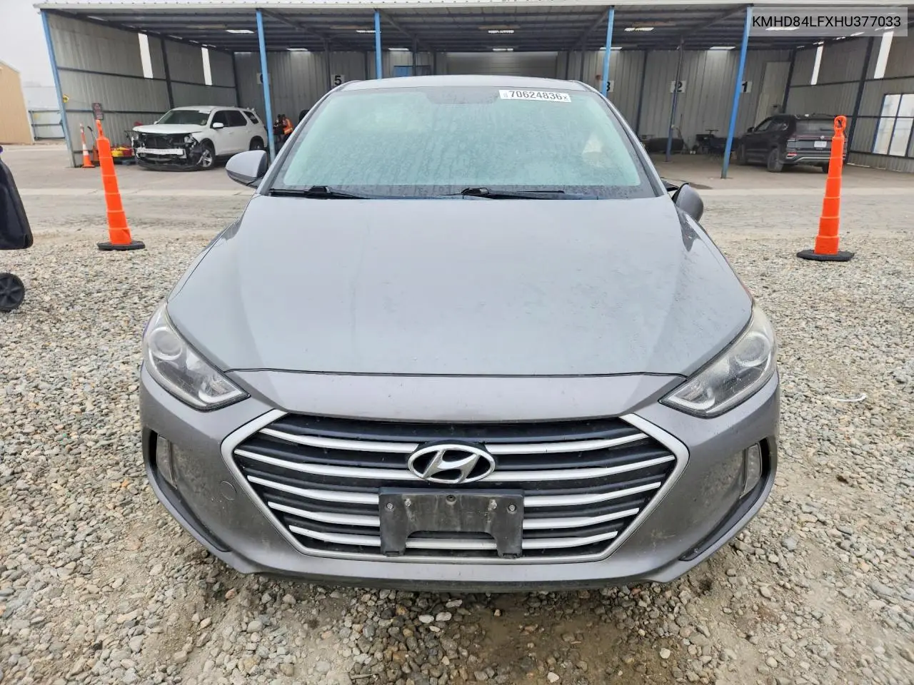 2017 HYUNDAI ELANTRA VIN KMHD84LFXHU377033 — фото 5