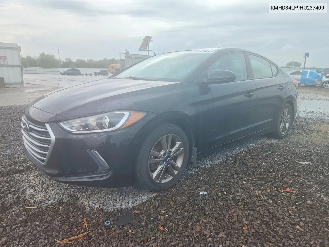 HYUNDAI ELANTRA 2017, VIN KMHD84LF9HU237409