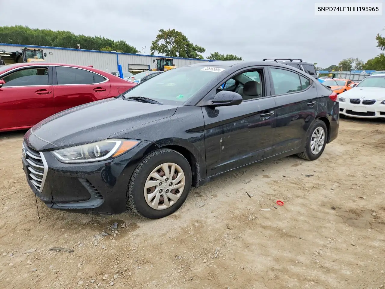 HYUNDAI ELANTRA 2017, VIN 5NPD74LF1HH195965