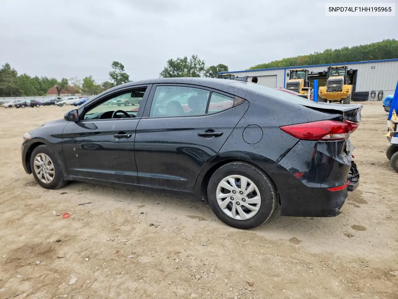 2017 HYUNDAI ELANTRA VIN 5NPD74LF1HH195965 — фото 2