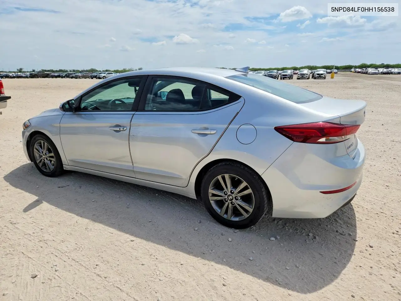 2017 HYUNDAI ELANTRA VIN 5NPD84LF0HH156538 — фото 2