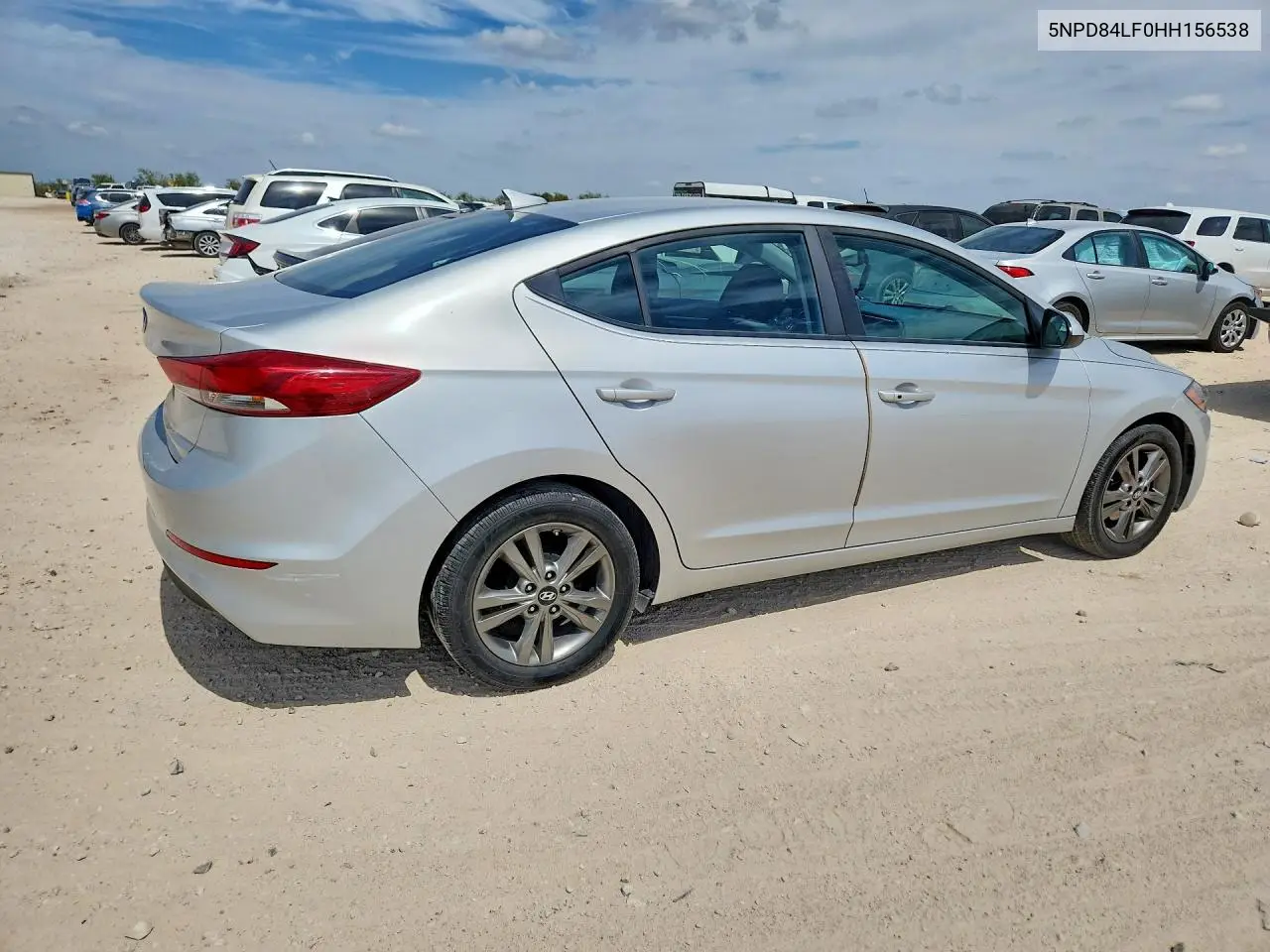 2017 HYUNDAI ELANTRA VIN 5NPD84LF0HH156538 — фото 3