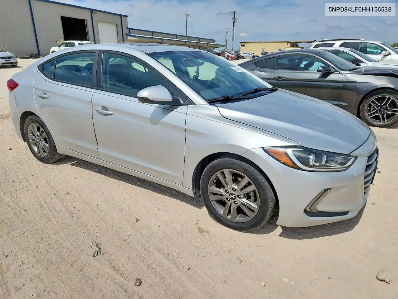 2017 HYUNDAI ELANTRA VIN 5NPD84LF0HH156538 — фото 4