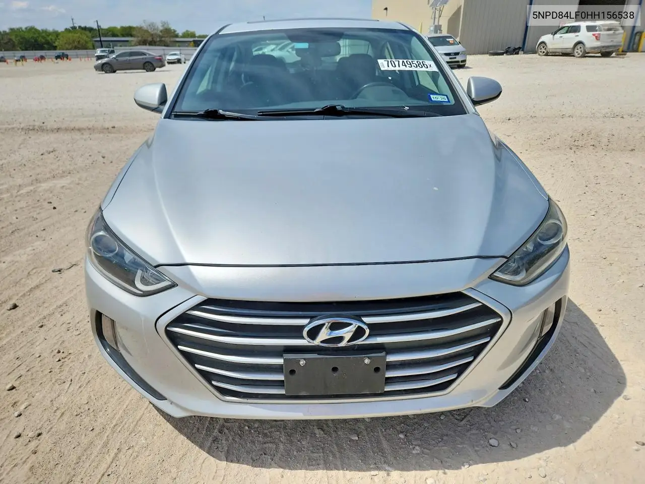 2017 HYUNDAI ELANTRA VIN 5NPD84LF0HH156538 — фото 5