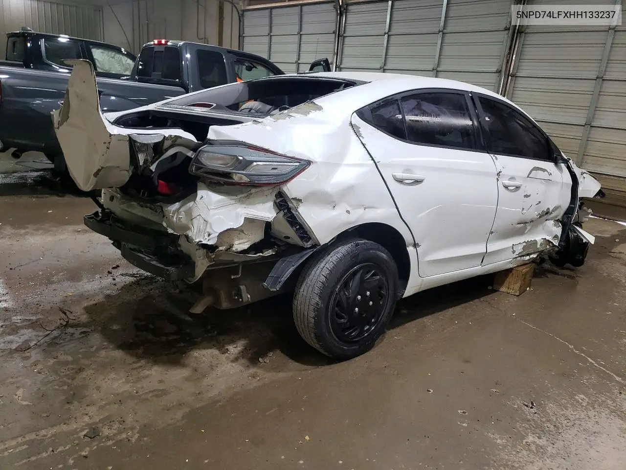 2017 HYUNDAI ELANTRA VIN 5NPD74LFXHH133237 — фото 3