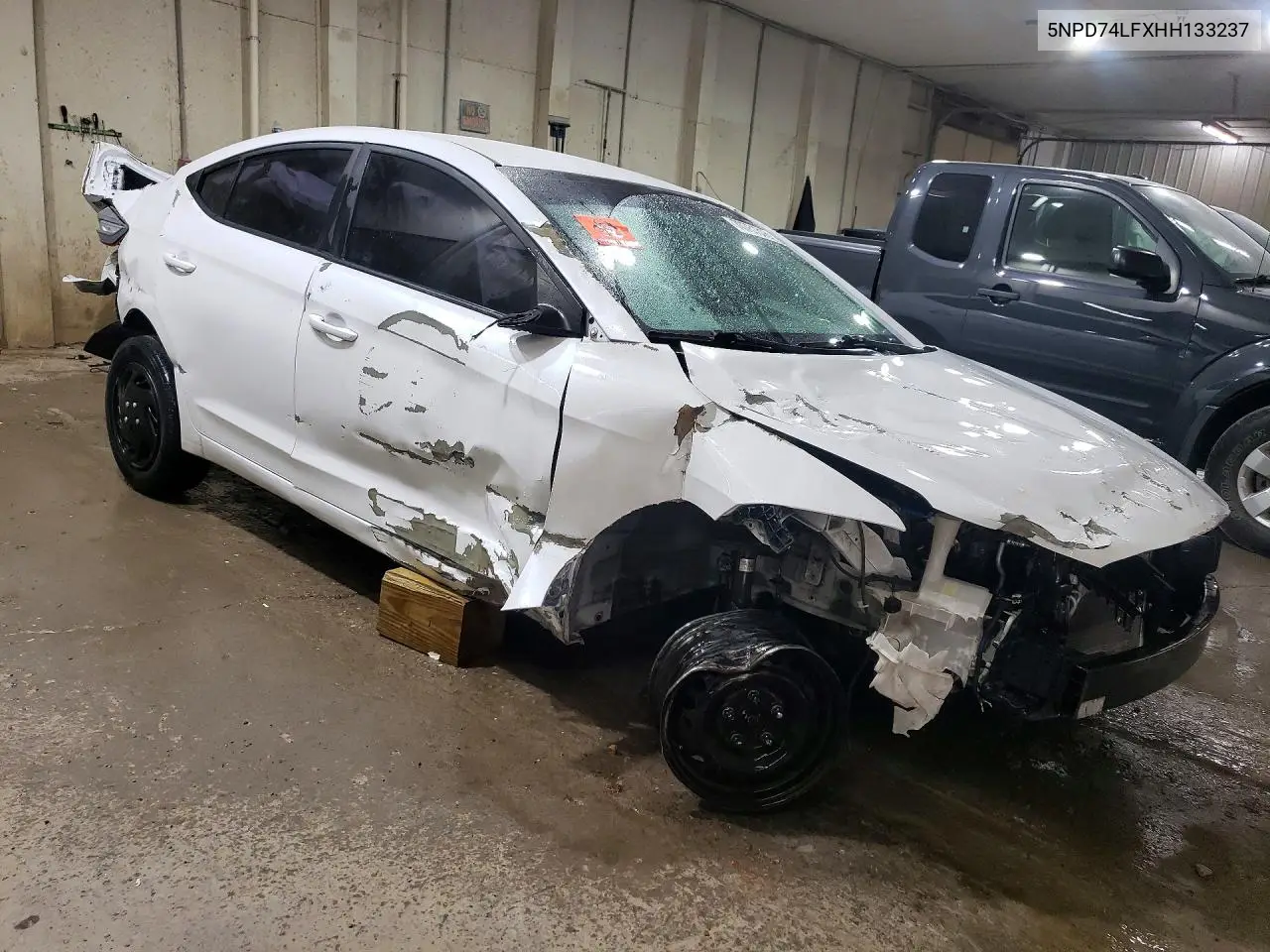 2017 HYUNDAI ELANTRA VIN 5NPD74LFXHH133237 — фото 4