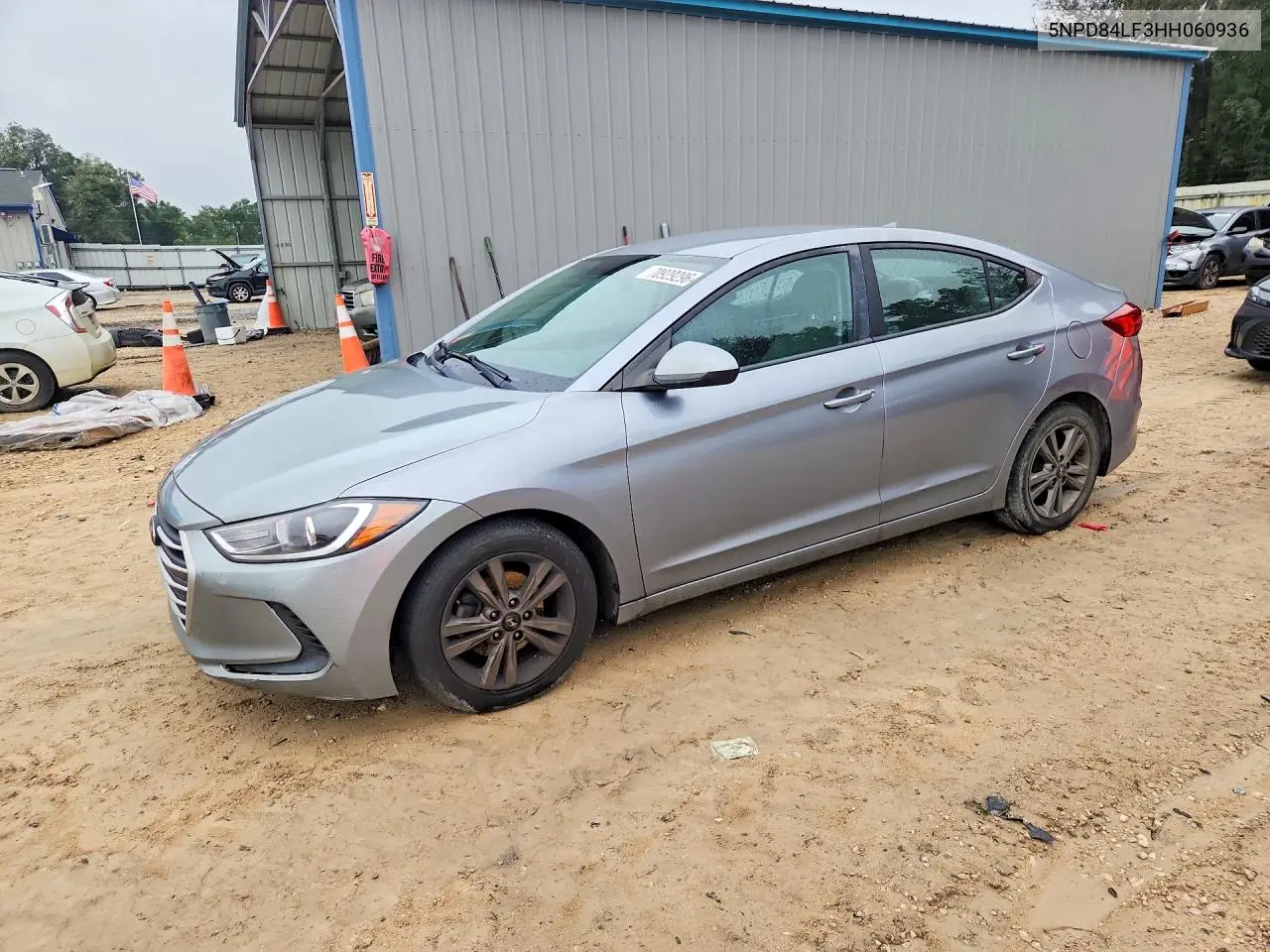 HYUNDAI ELANTRA 2017, VIN 5NPD84LF3HH060936