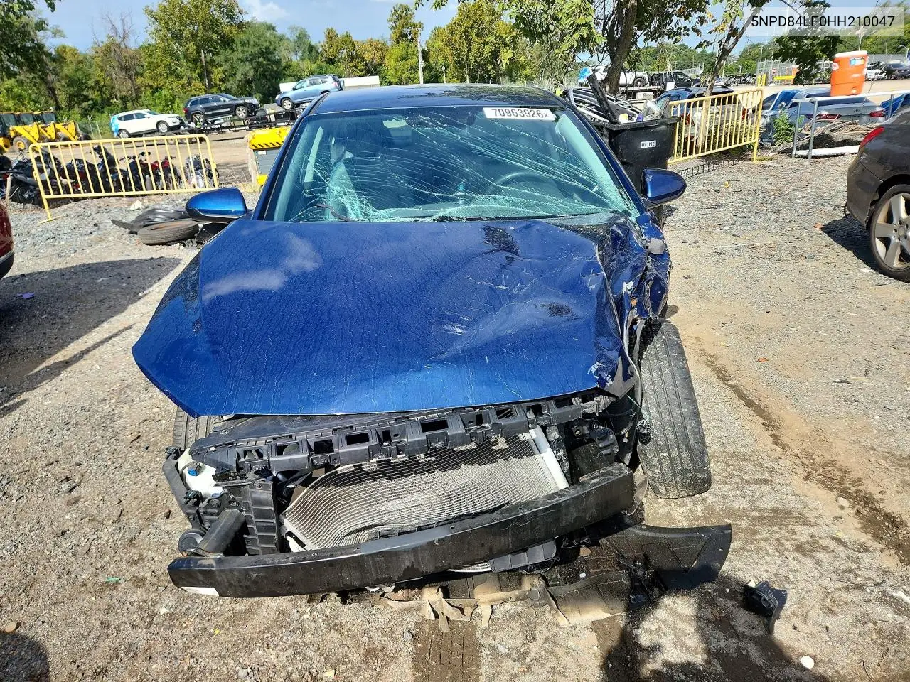 2017 HYUNDAI ELANTRA VIN 5NPD84LF0HH210047 — фото 5