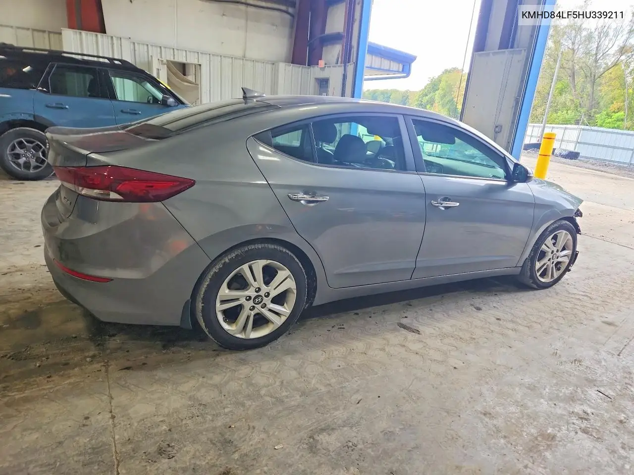 2017 HYUNDAI ELANTRA VIN KMHD84LF5HU339211 — фото 3