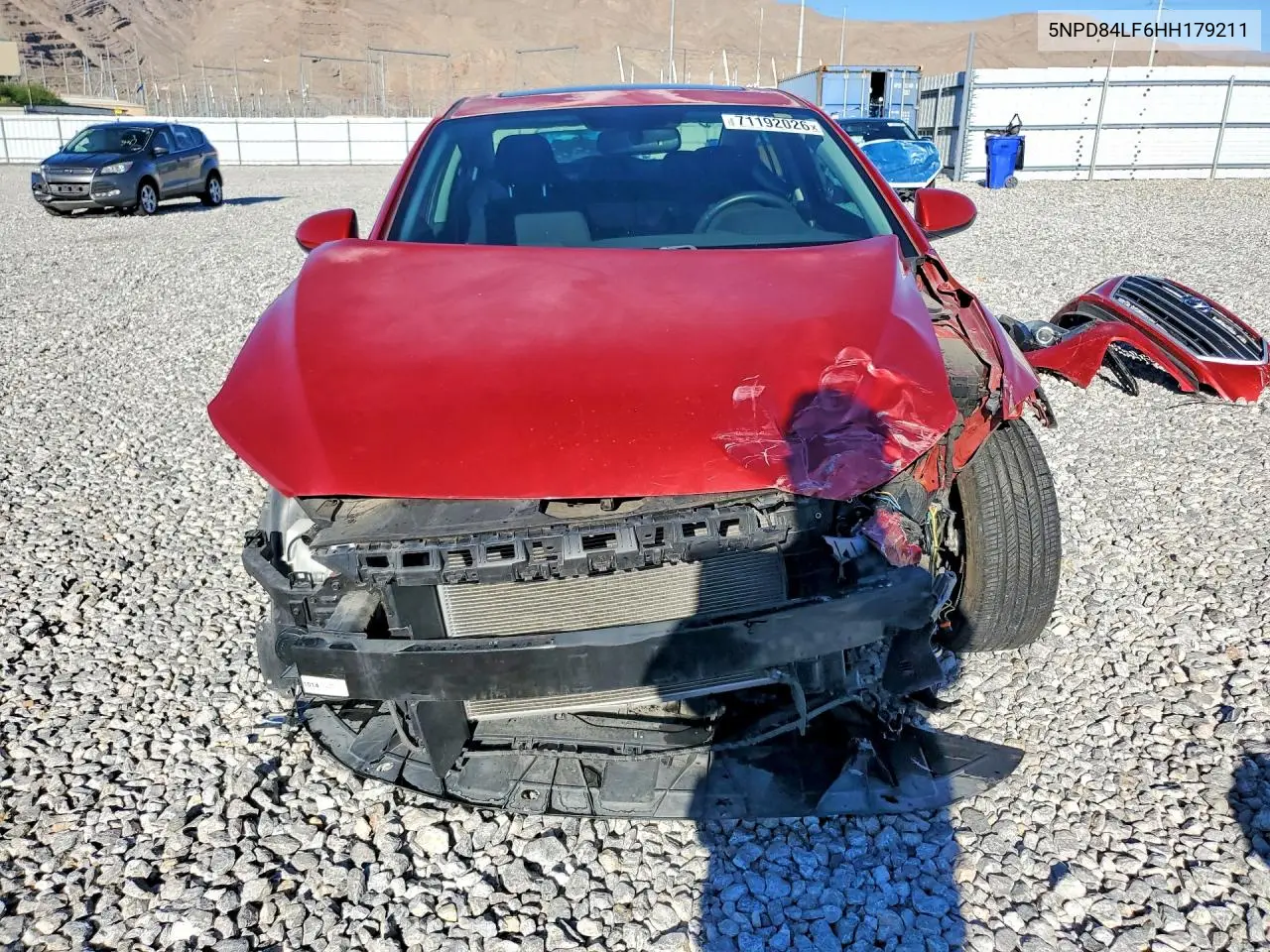 2017 HYUNDAI ELANTRA VIN 5NPD84LF6HH179211 — фото 5