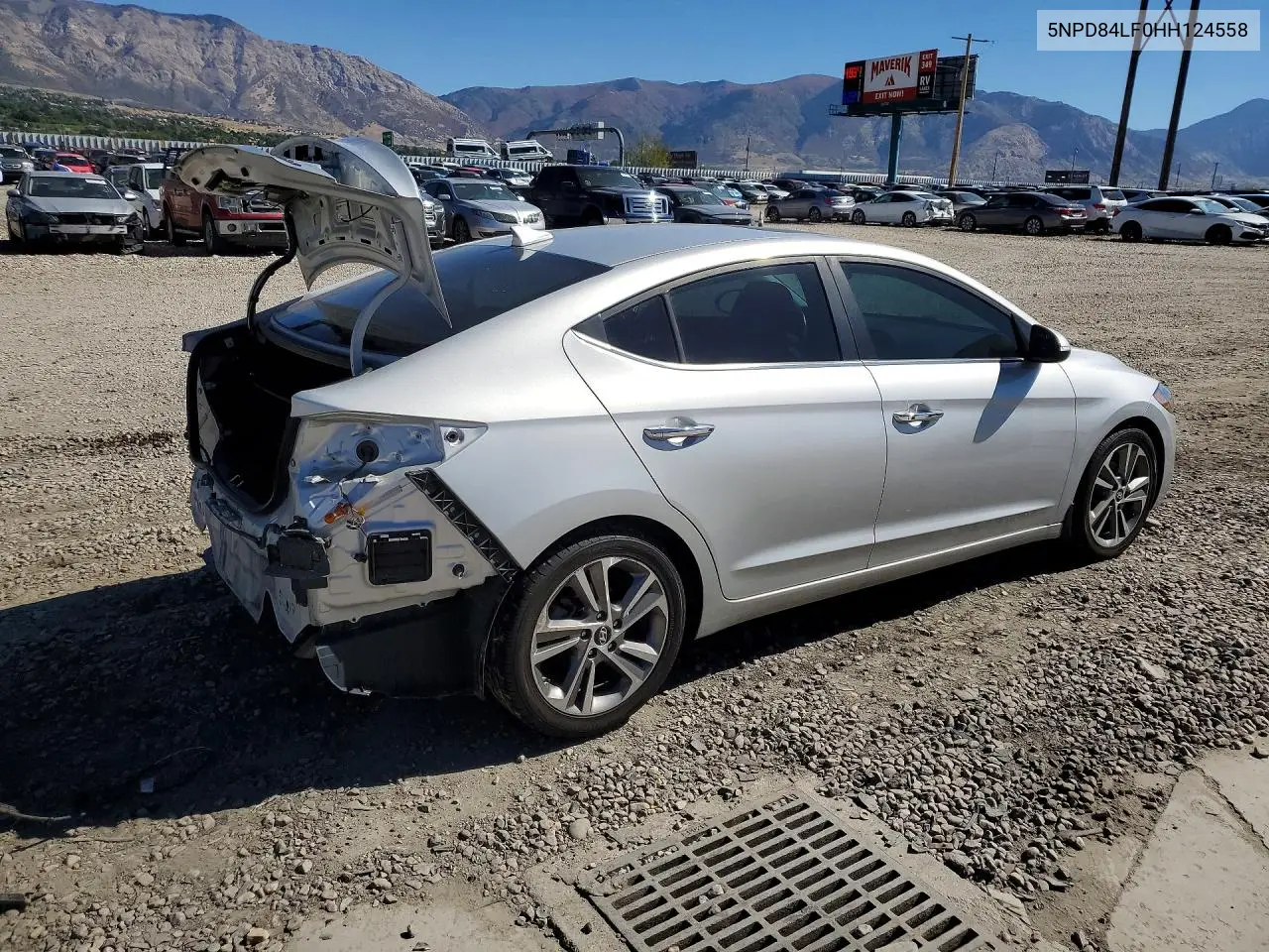2017 HYUNDAI ELANTRA VIN 5NPD84LF0HH124558 — фото 3