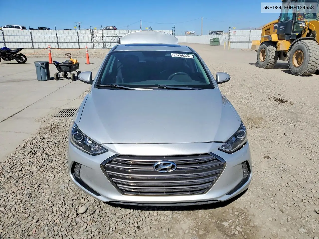2017 HYUNDAI ELANTRA VIN 5NPD84LF0HH124558 — фото 5