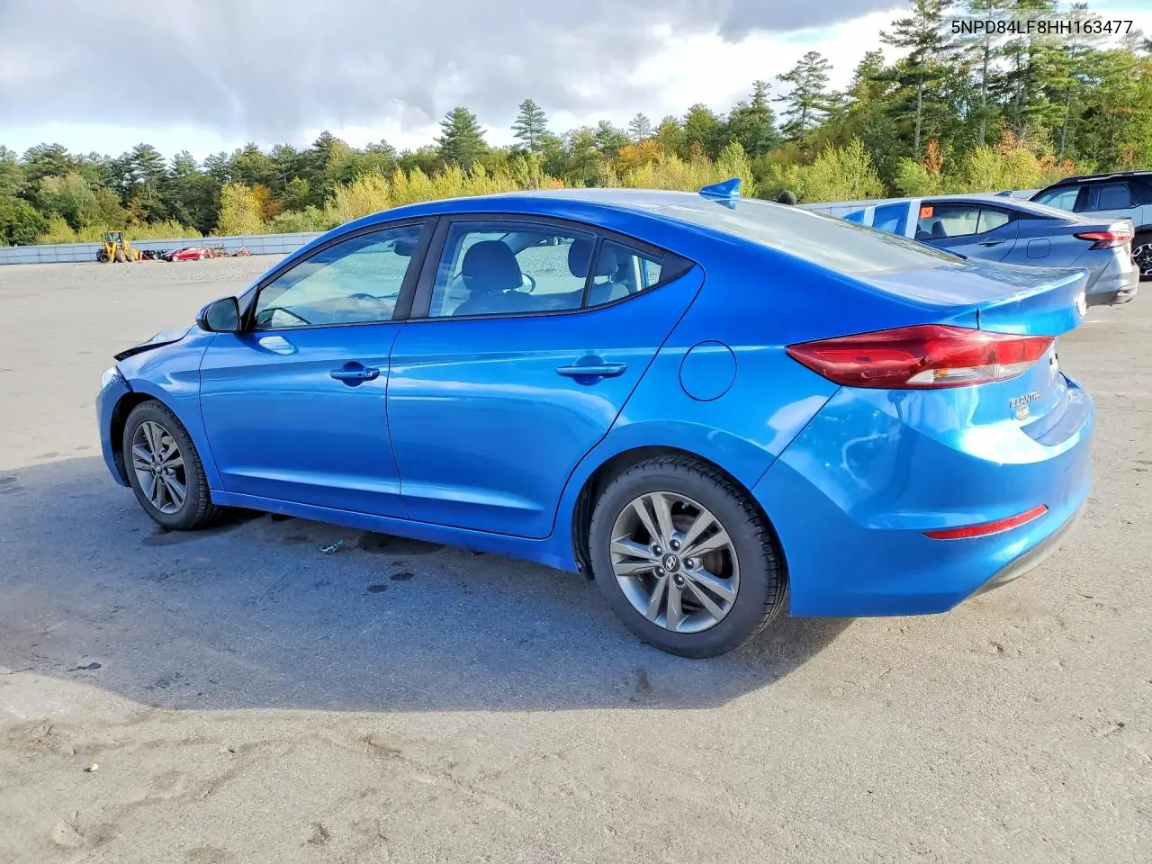 2017 HYUNDAI ELANTRA VIN 5NPD84LF8HH163477 — фото 2