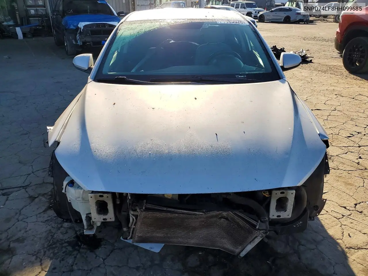2017 HYUNDAI ELANTRA VIN 5NPD74LF8HH099685 — фото 5