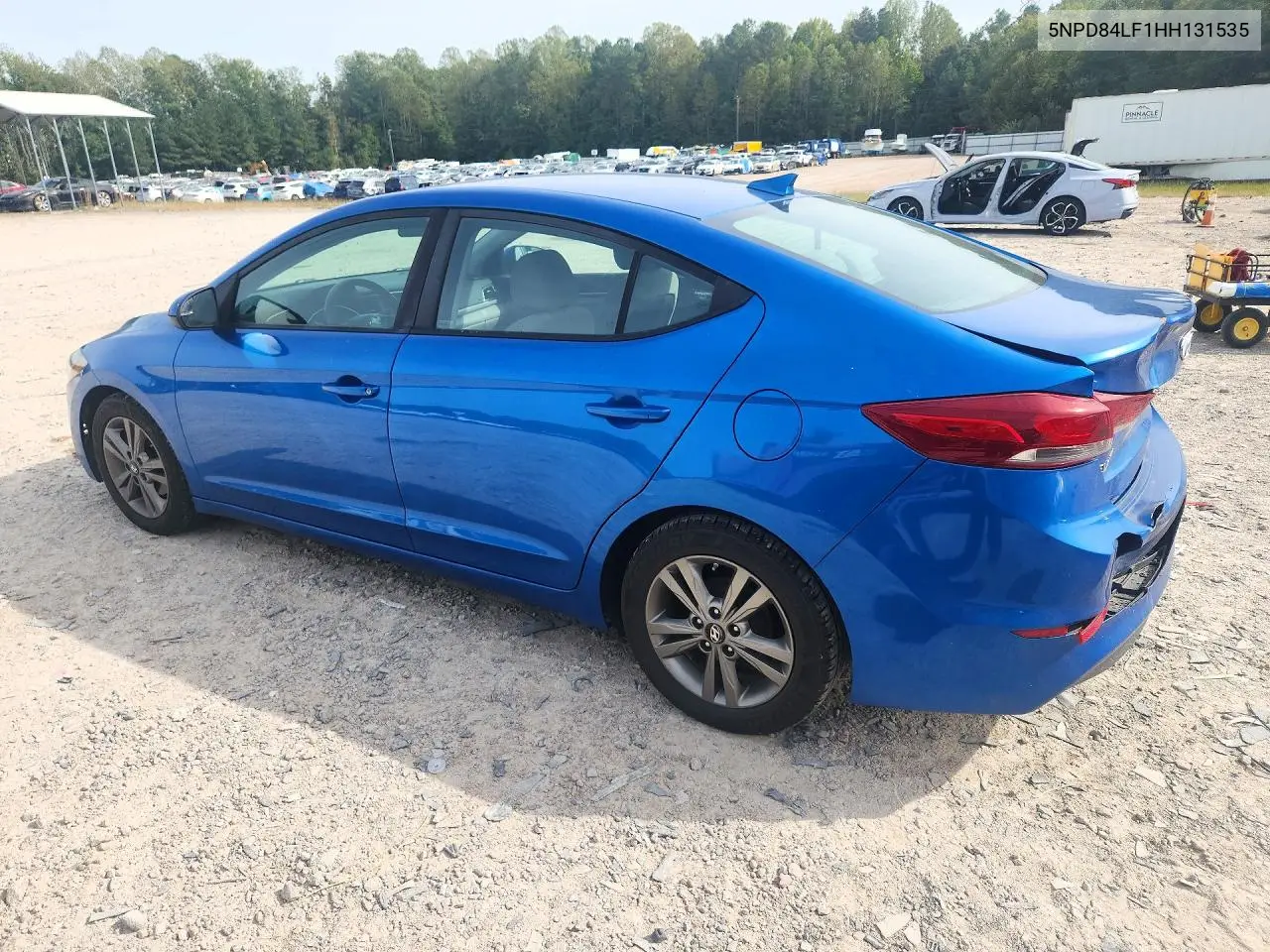 2017 HYUNDAI ELANTRA VIN 5NPD84LF1HH131535 — фото 2