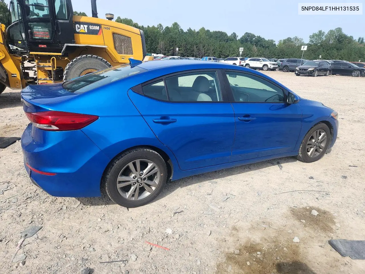 2017 HYUNDAI ELANTRA VIN 5NPD84LF1HH131535 — фото 3