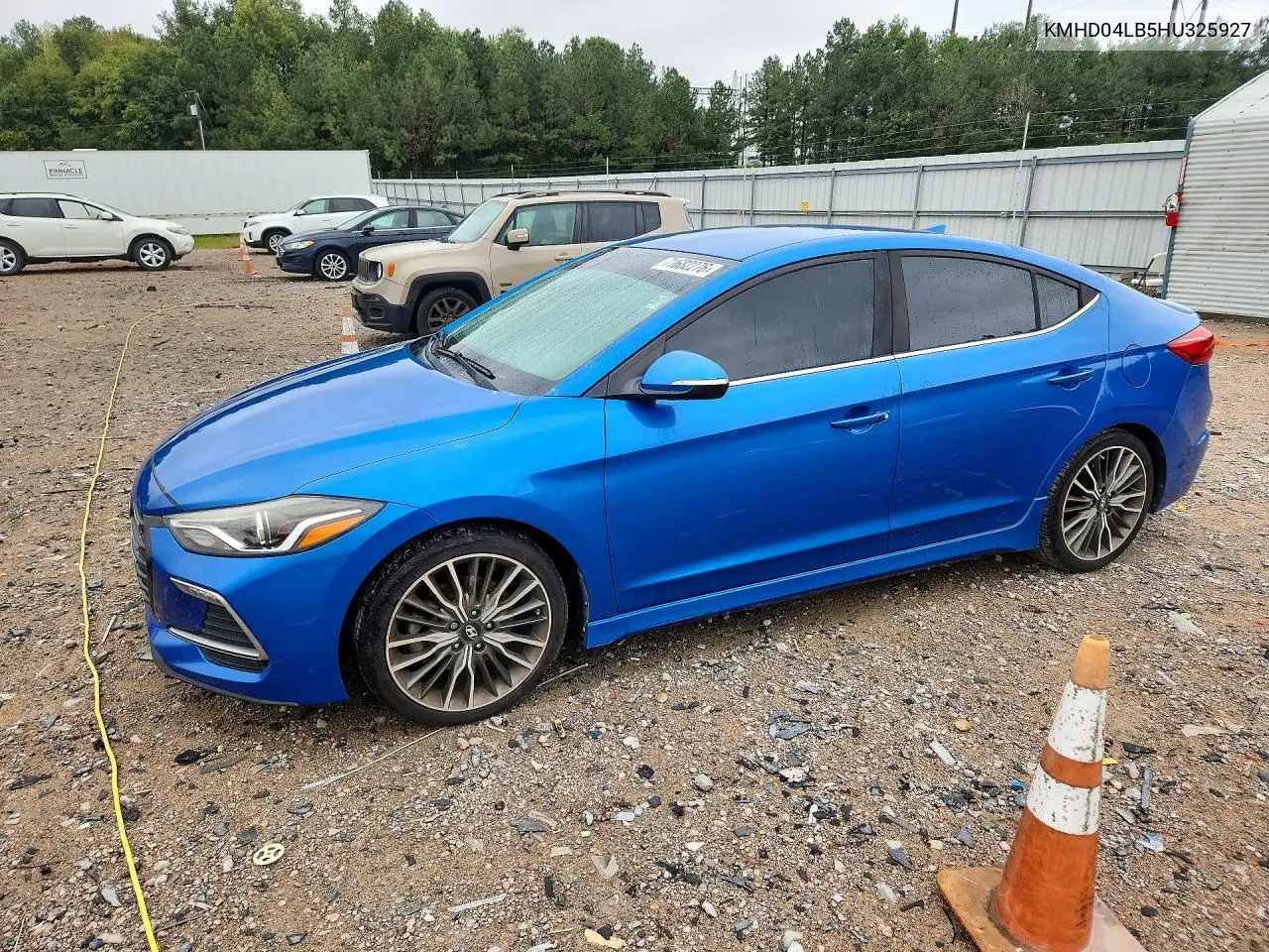 HYUNDAI ELANTRA 2017, VIN KMHD04LB5HU325927