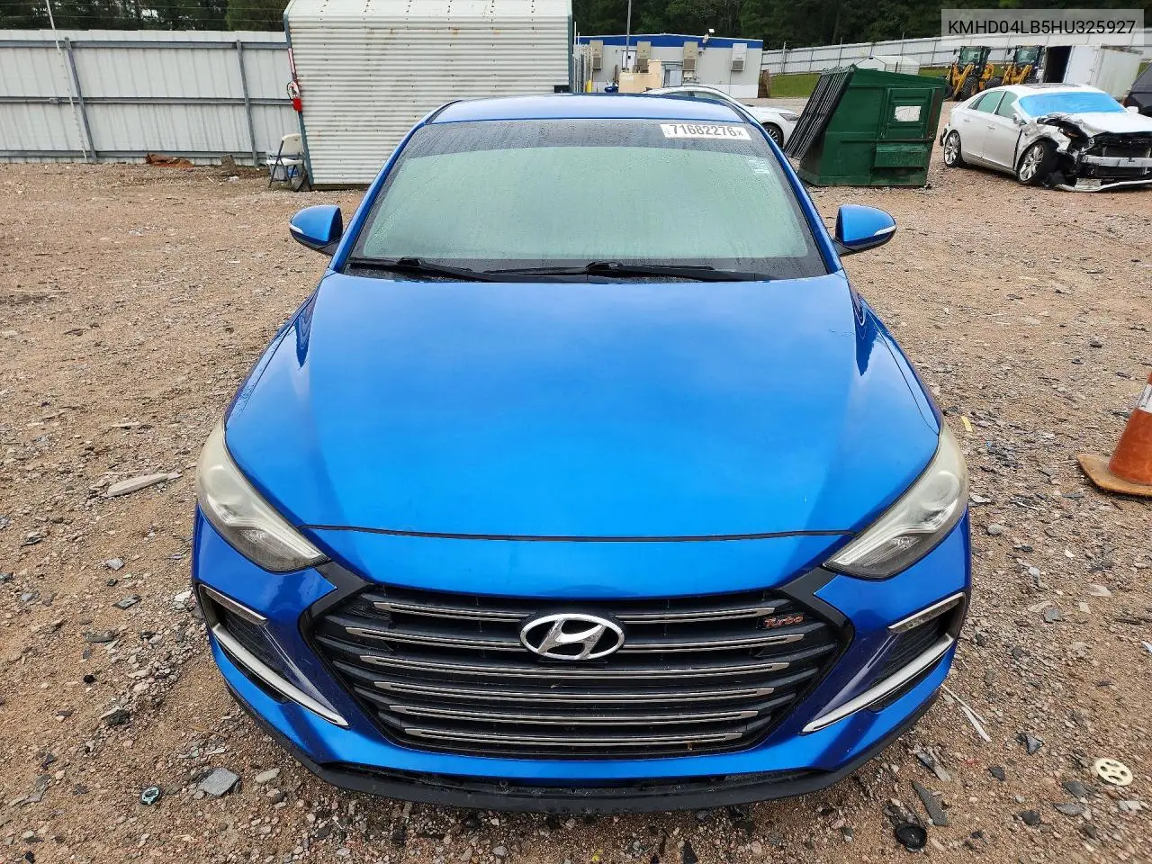 2017 HYUNDAI ELANTRA VIN KMHD04LB5HU325927 — фото 5