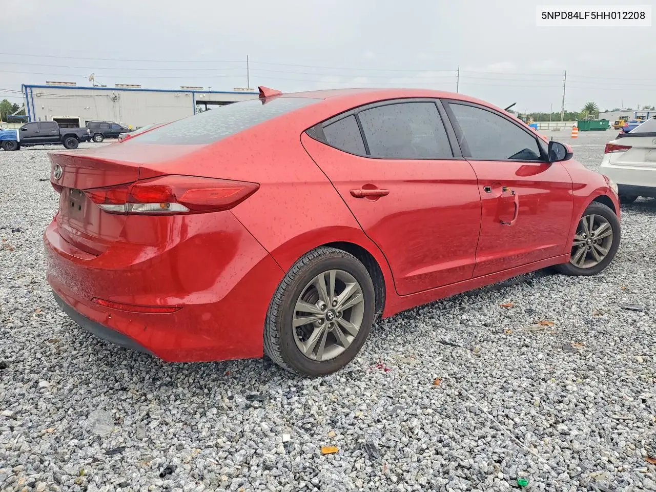 2017 HYUNDAI ELANTRA VIN 5NPD84LF5HH012208 — фото 3