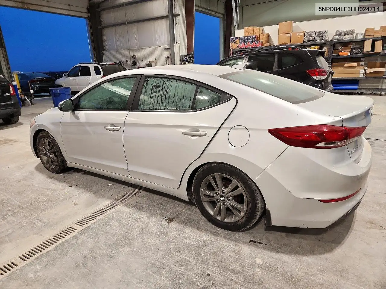 2017 HYUNDAI ELANTRA VIN 5NPD84LF3HH024714 — фото 2