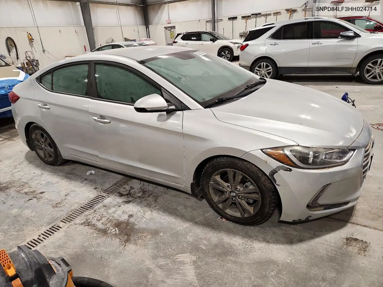 2017 HYUNDAI ELANTRA VIN 5NPD84LF3HH024714 — фото 4