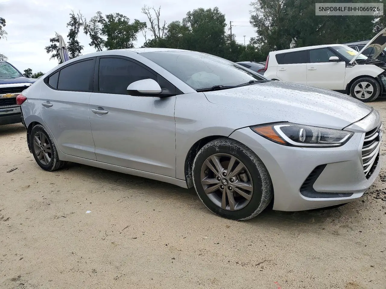 2017 HYUNDAI ELANTRA VIN 5NPD84LF8HH066926 — фото 4
