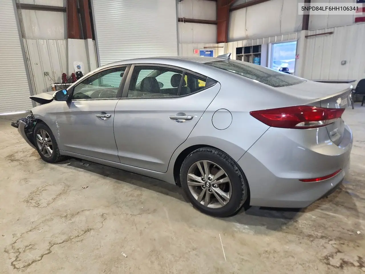 2017 HYUNDAI ELANTRA VIN 5NPD84LF6HH106341 — фото 2