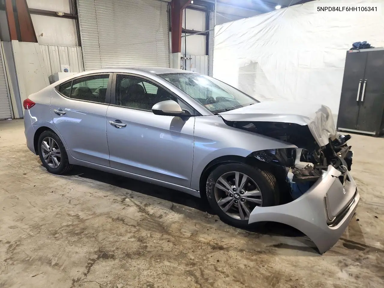 2017 HYUNDAI ELANTRA VIN 5NPD84LF6HH106341 — фото 4
