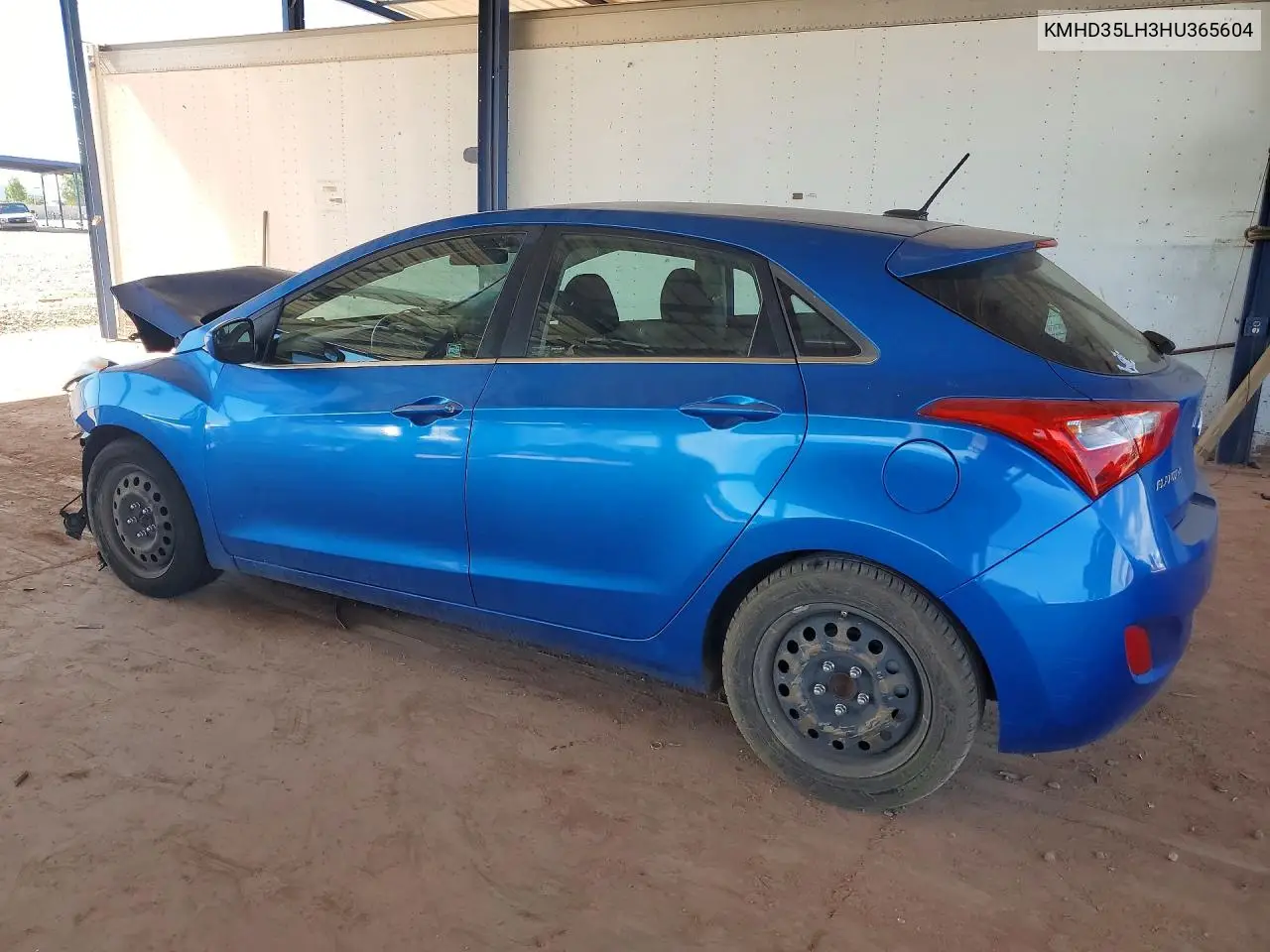 2017 HYUNDAI ELANTRA VIN KMHD35LH3HU365604 — фото 2