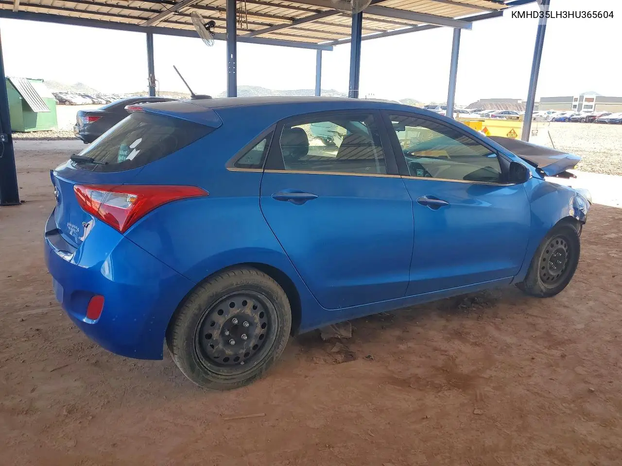 2017 HYUNDAI ELANTRA VIN KMHD35LH3HU365604 — фото 3