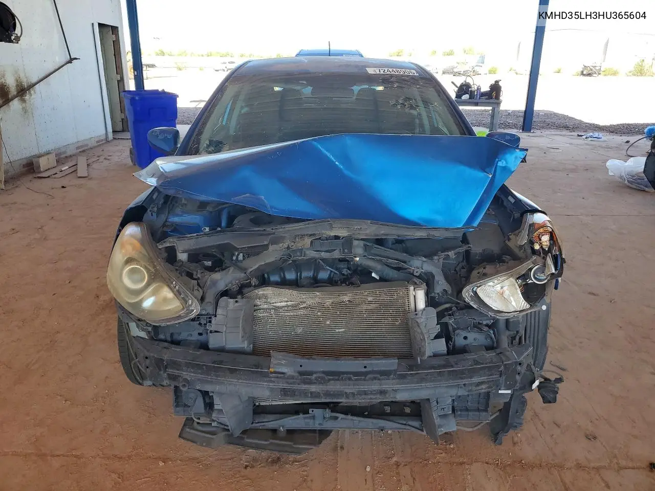 2017 HYUNDAI ELANTRA VIN KMHD35LH3HU365604 — фото 5