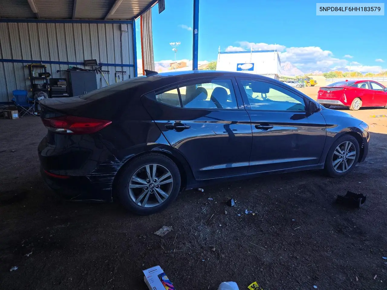 2017 HYUNDAI ELANTRA VIN 5NPD84LF6HH183579 — фото 3