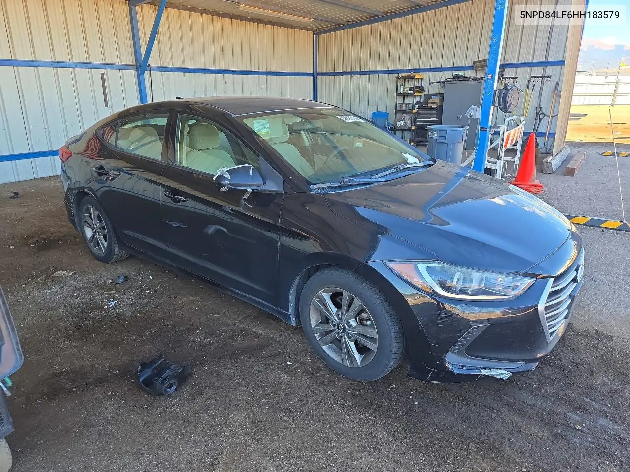 2017 HYUNDAI ELANTRA VIN 5NPD84LF6HH183579 — фото 4