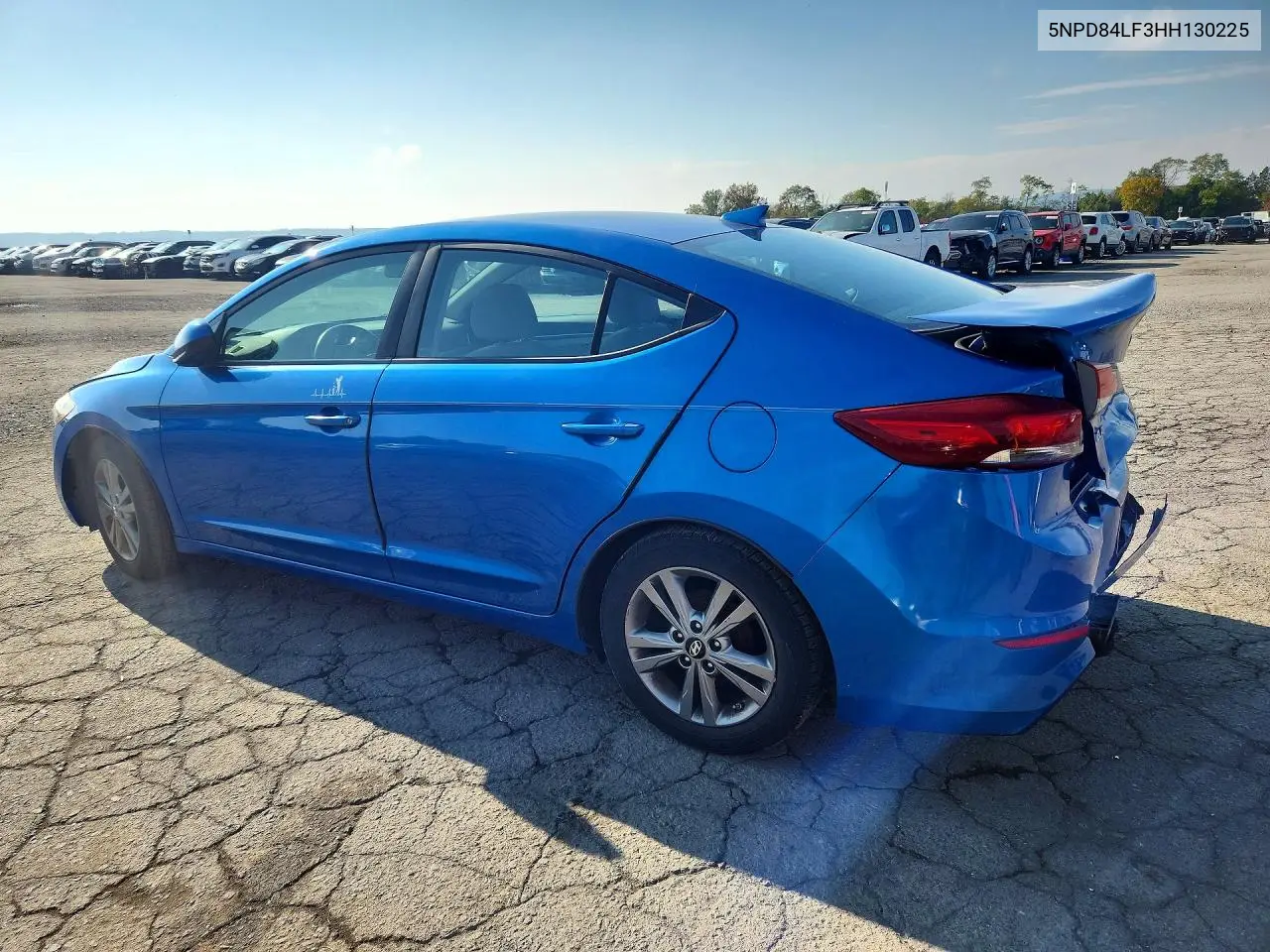 2017 HYUNDAI ELANTRA VIN 5NPD84LF3HH130225 — фото 2