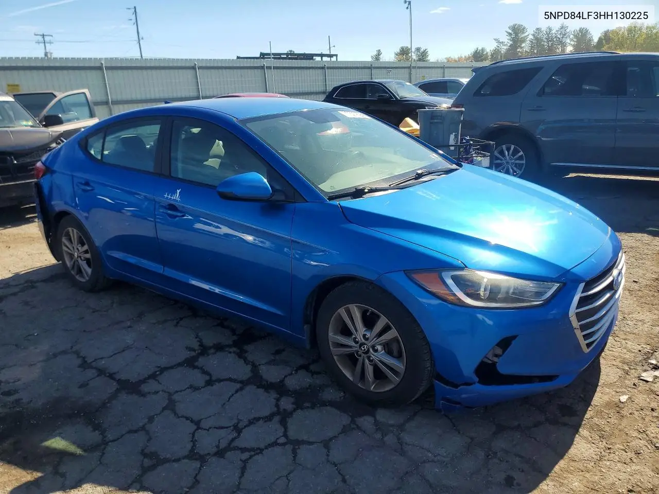 2017 HYUNDAI ELANTRA VIN 5NPD84LF3HH130225 — фото 4