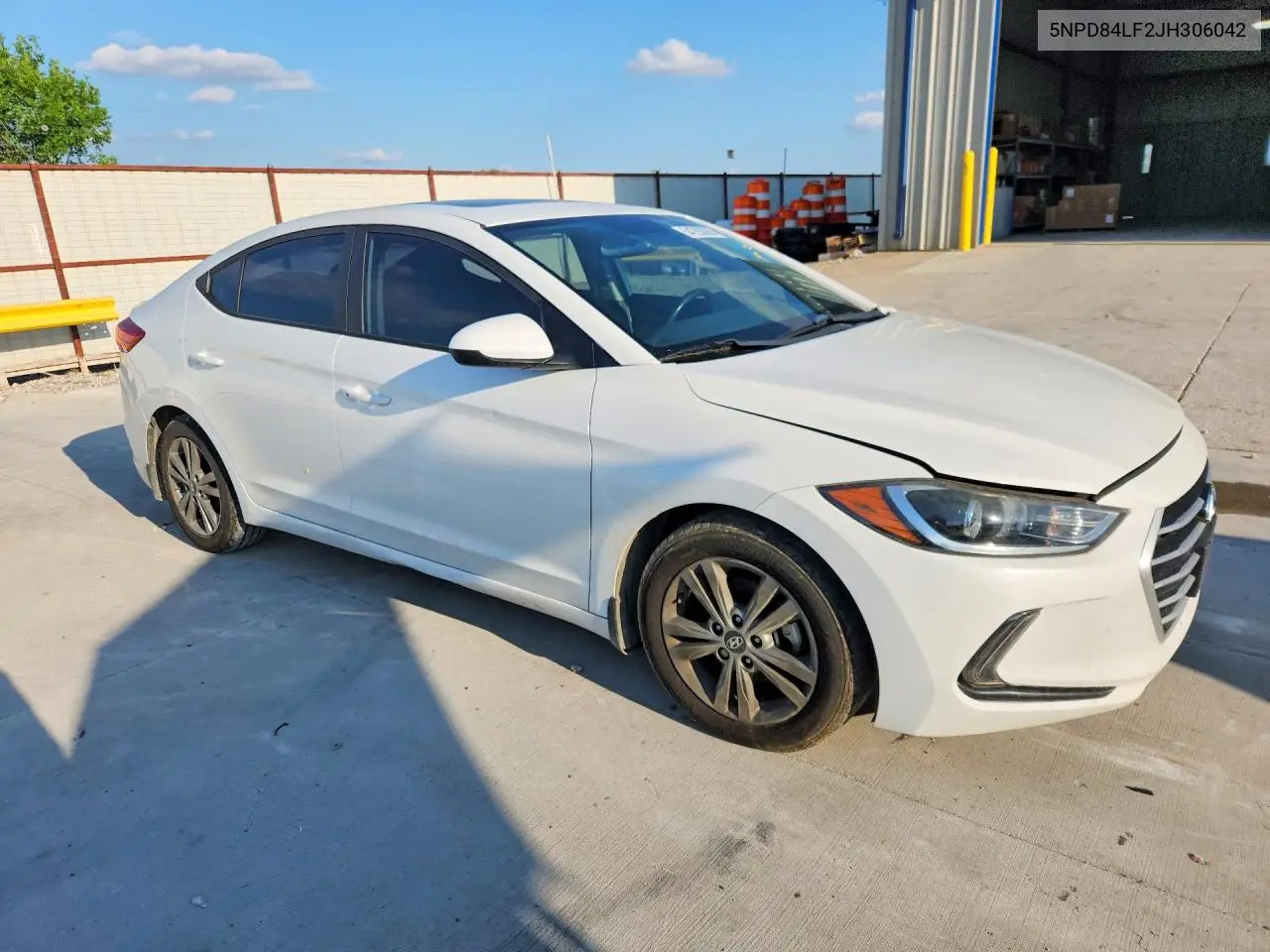 2018 HYUNDAI ELANTRA VIN 5NPD84LF2JH306042 — фото 4