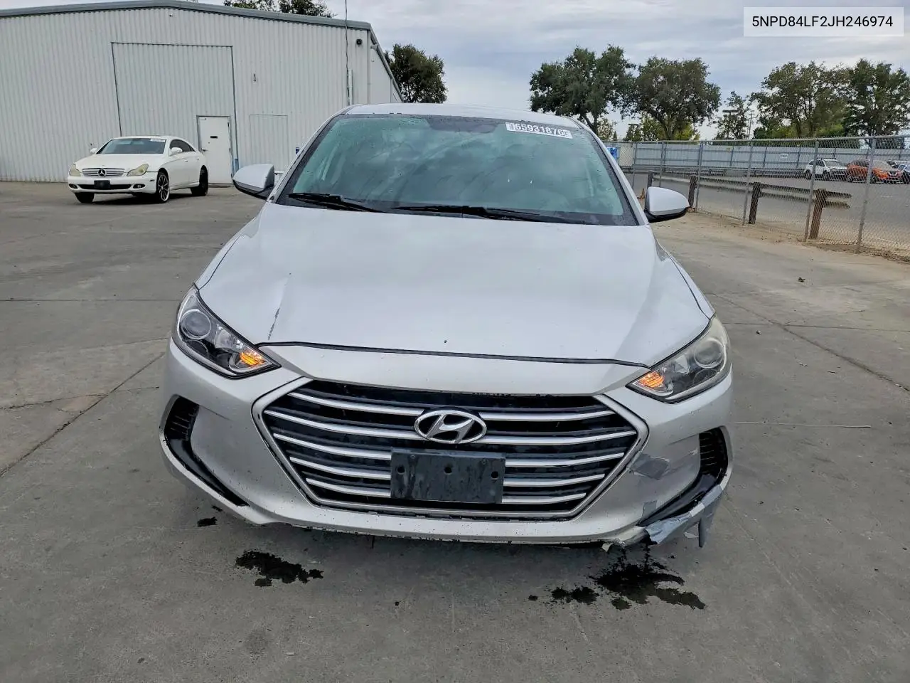 2018 HYUNDAI ELANTRA VIN 5NPD84LF2JH246974 — фото 5