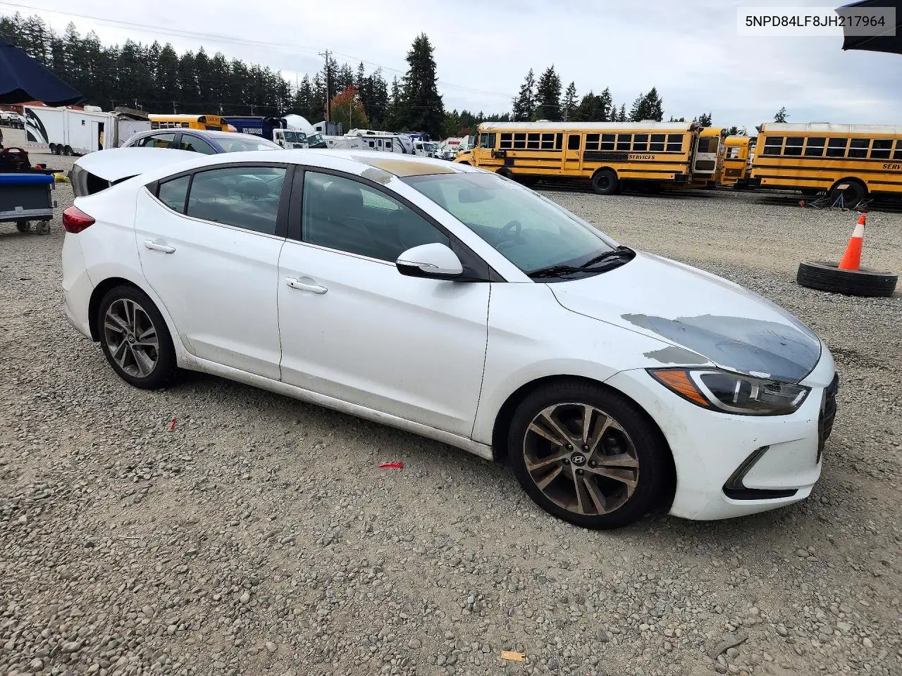 2018 HYUNDAI ELANTRA VIN 5NPD84LF8JH217964 — фото 4