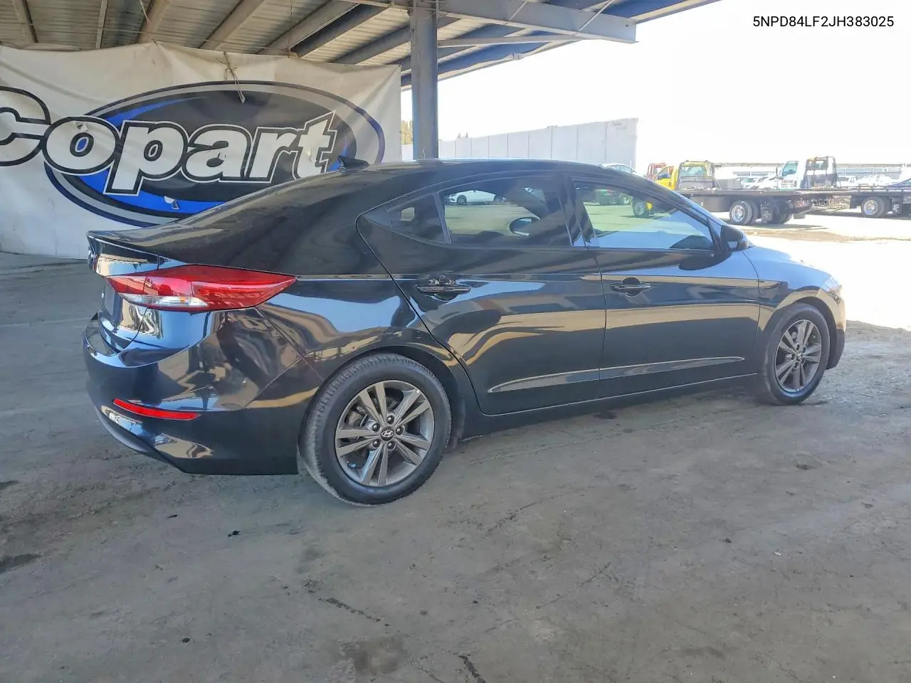 2018 HYUNDAI ELANTRA VIN 5NPD84LF2JH383025 — фото 3