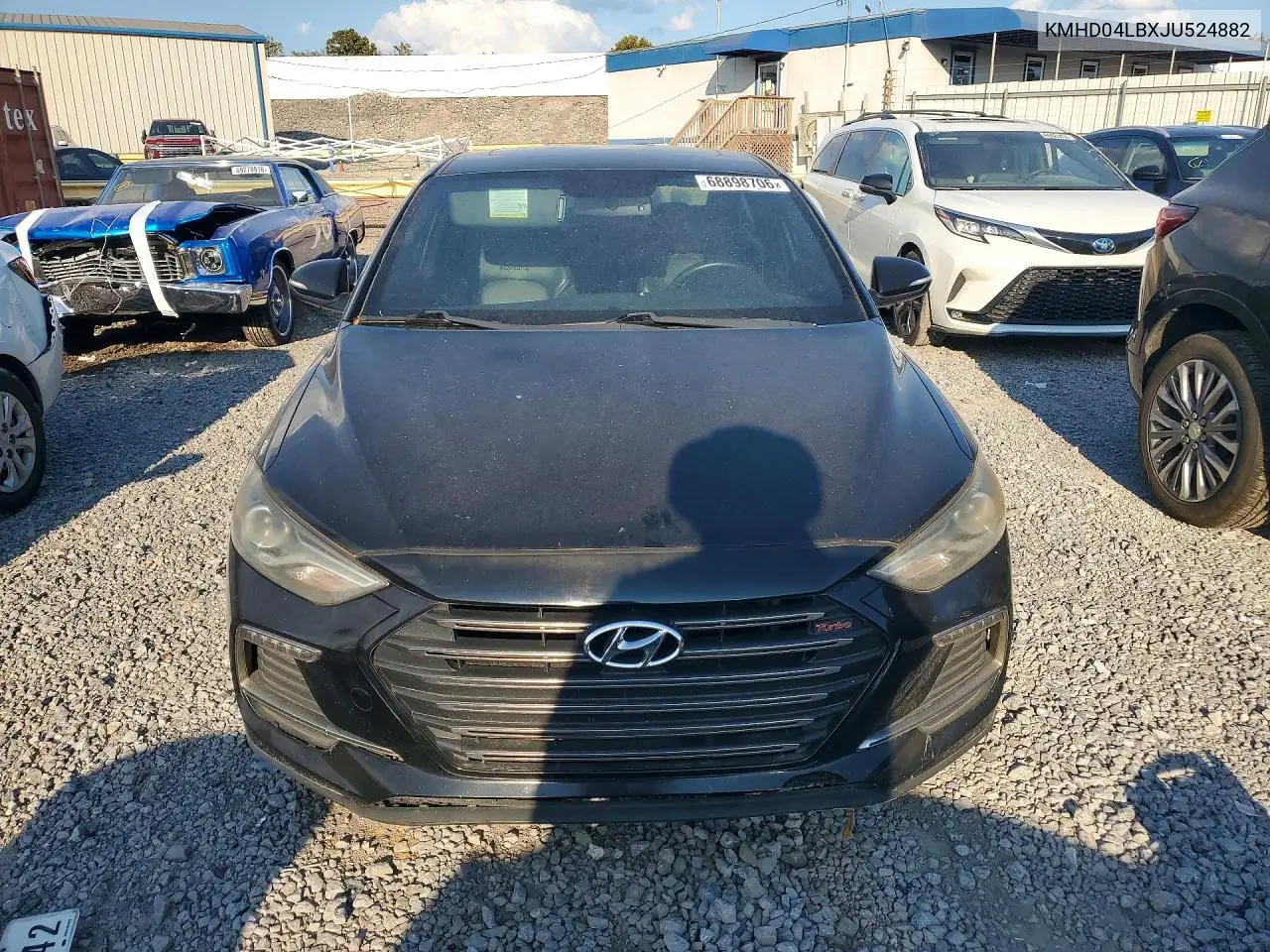 2018 HYUNDAI ELANTRA VIN KMHD04LBXJU524882 — фото 5