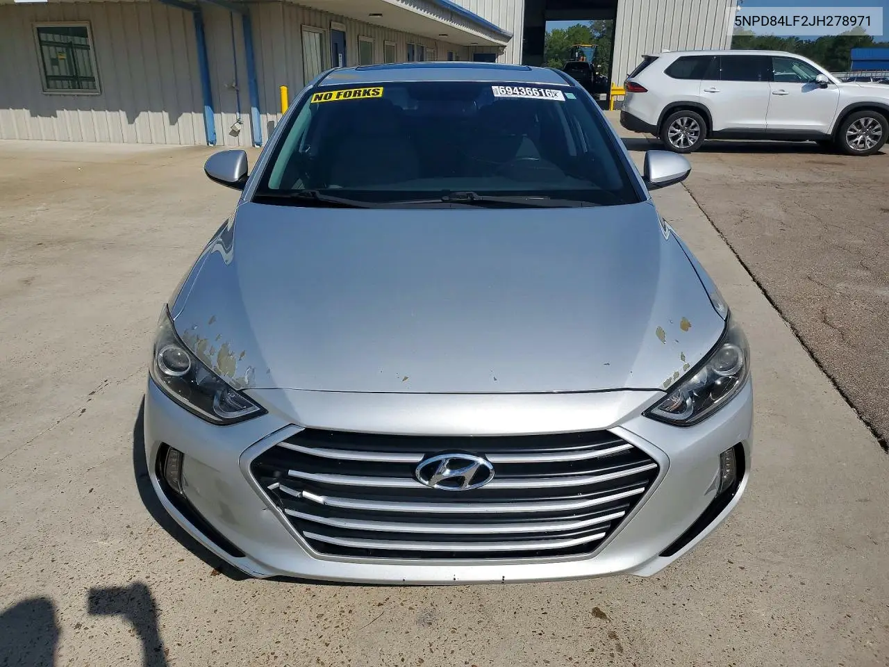 2018 HYUNDAI ELANTRA VIN 5NPD84LF2JH278971 — фото 5