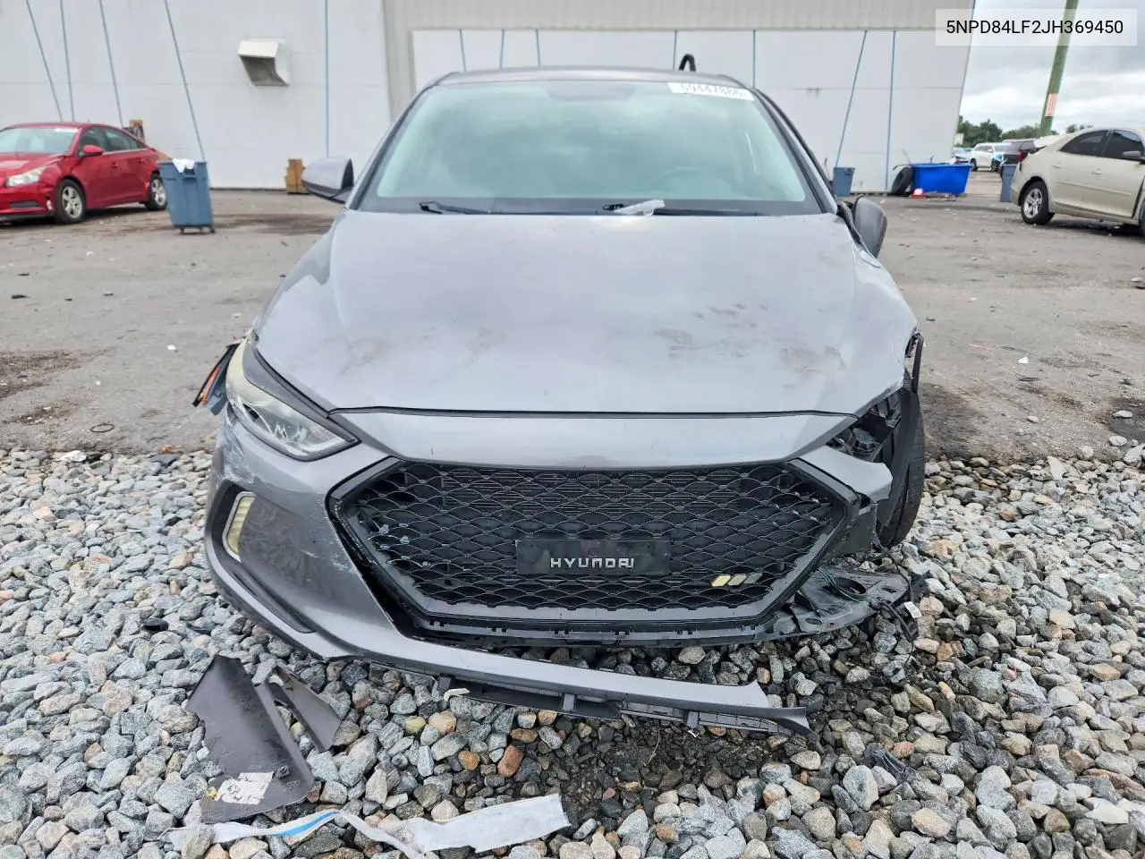 2018 HYUNDAI ELANTRA VIN 5NPD84LF2JH369450 — фото 5