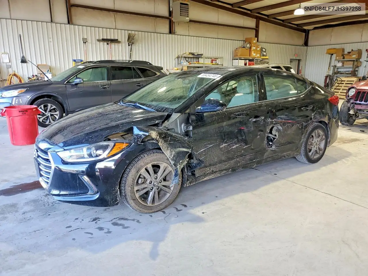HYUNDAI ELANTRA 2018, VIN 5NPD84LF7JH397258
