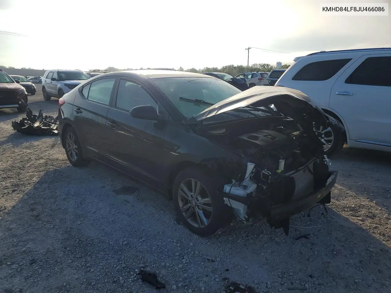 2018 HYUNDAI ELANTRA VIN KMHD84LF8JU466086 — фото 4